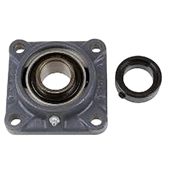 Aftermarket WGFZ20H Grey 4Bolt Flanged Bearing w Lock Collar For Universal Products HIB10-0056